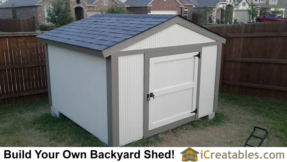 Garage Door Shed Plans