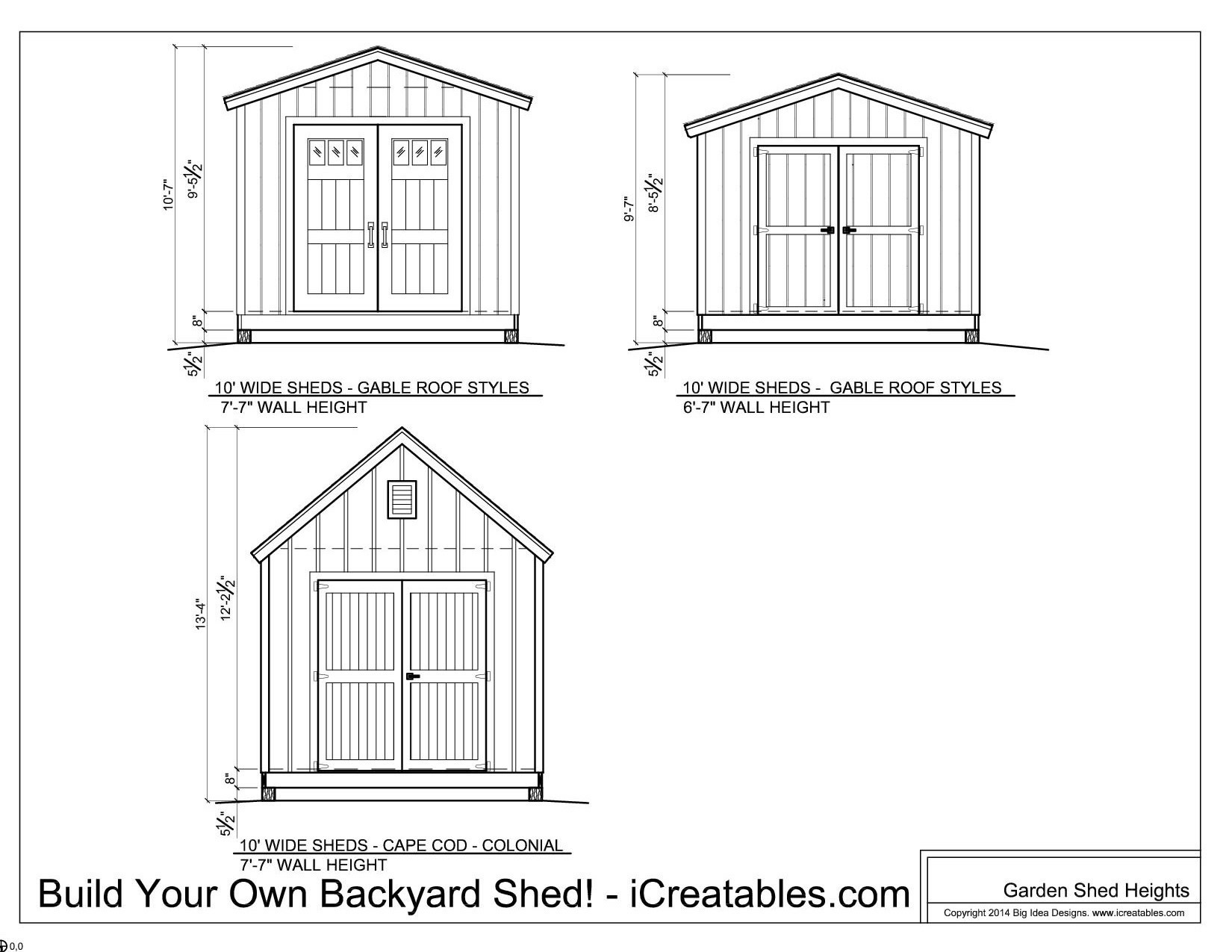 Shed Sizes: How to choose the right shed size?