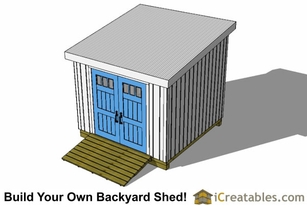 10x10 Lean To Shed Plans Icreatables