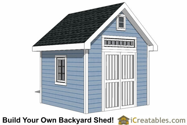 10x12 cape cod shed plans