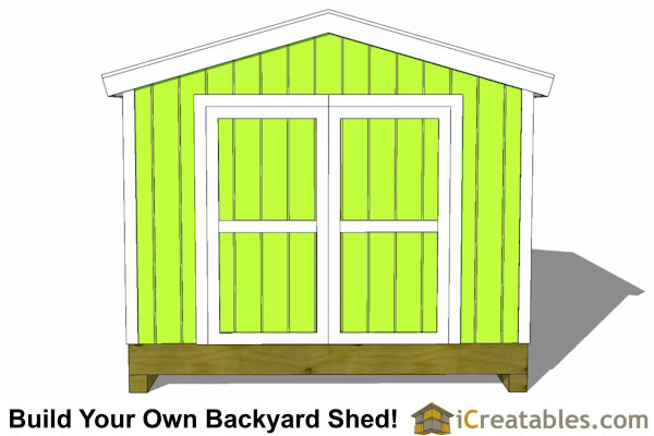 10x10 shed plans | backyard shed | Storage Shed Plans | icreatables