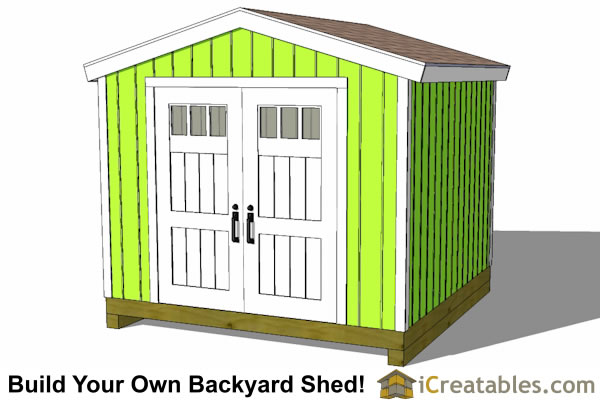 Large Shed Plans - How to Build a Shed - Outdoor Storage 