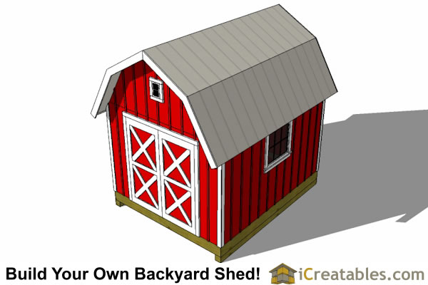 Large Shed Plans - How to Build a Shed - Outdoor Storage 