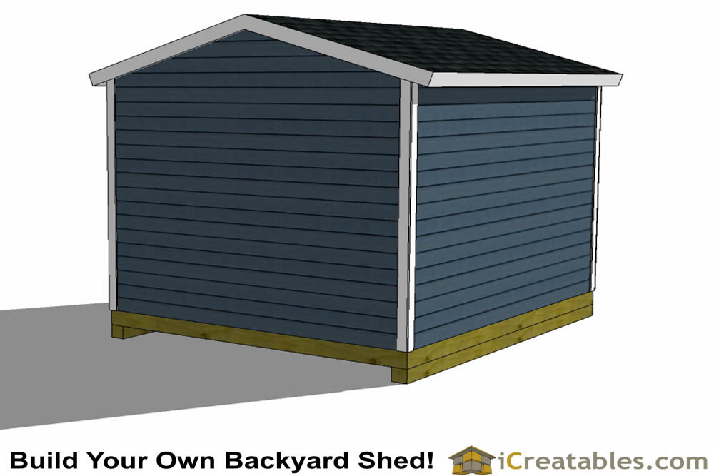 Free 10x12 shed plans with garage door