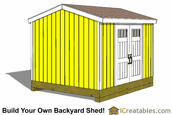 Large Shed Plans - How to Build a Shed - Outdoor Storage Designs