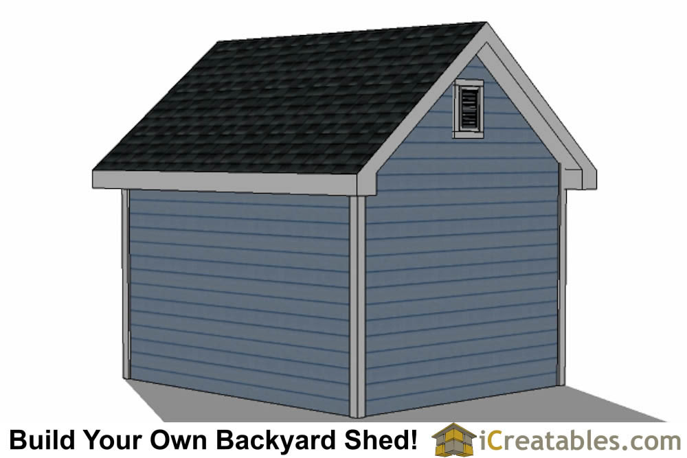 10x12 shed plans with dormer icreatables.com