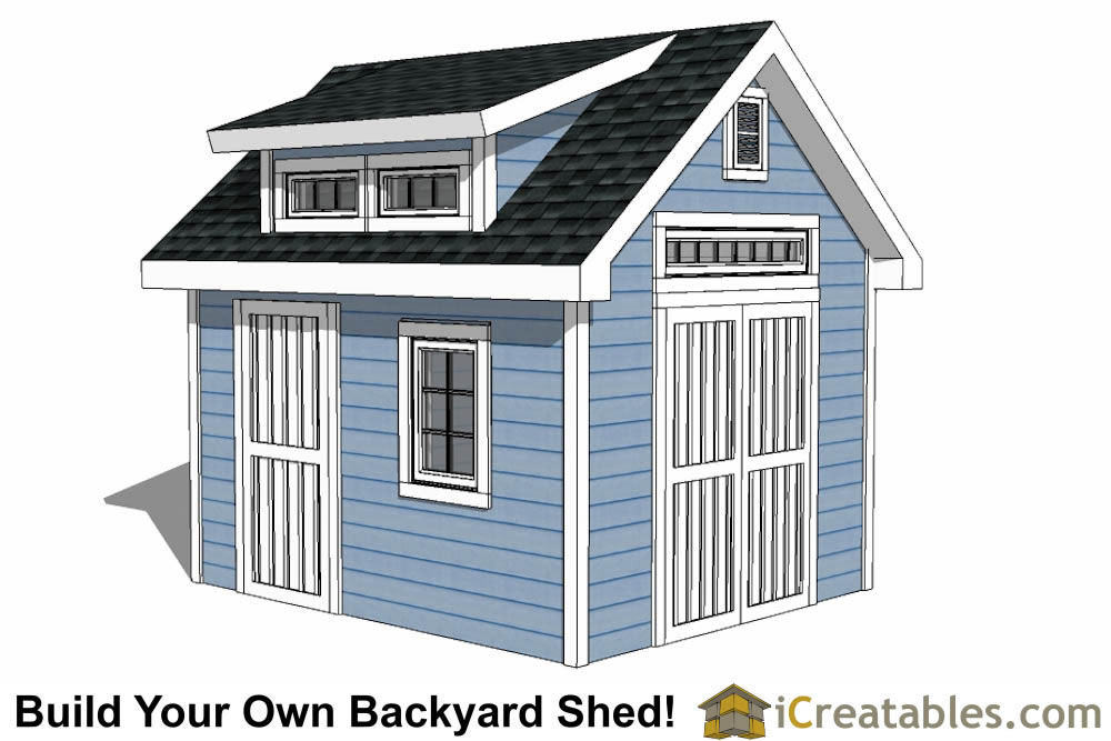 10x12 Shed Plans - Building Your Own Storage Shed ...