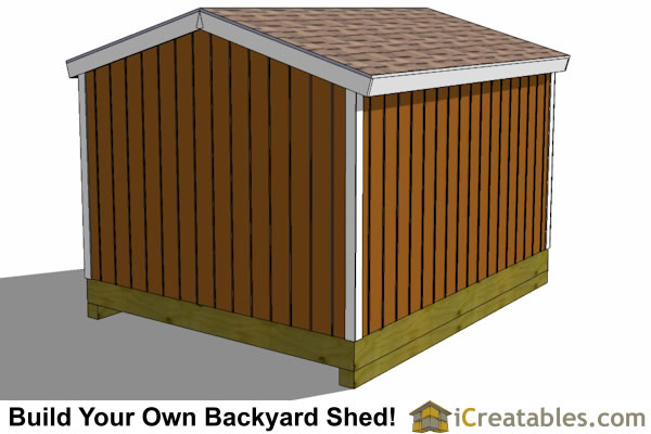 10x12 Shed Plans | Gable Shed | Storage Shed Plans | icreatables