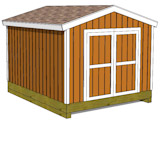 Storage Shed Plans 10Ã—14 Free Plans corner sheds summerhouses 