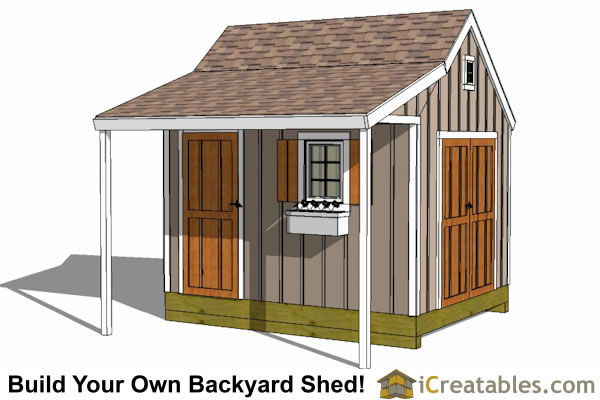 10x12 Shed Plans - Building Your Own Storage Shed 