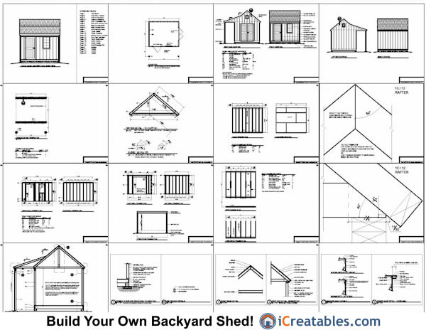 10x12 Shed Plans With Porch Cape Cod Shed New England 