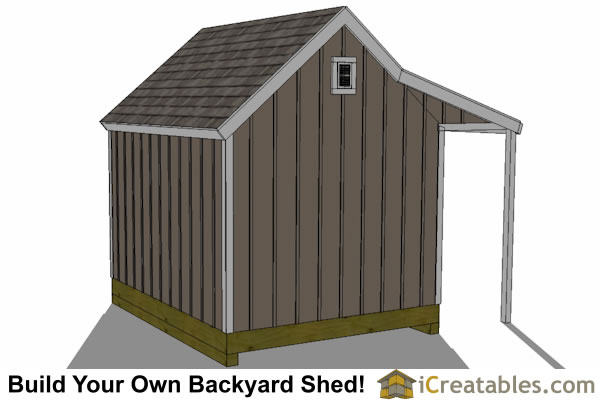 10x12 Shed Plans With Porch  Cape Cod Shed  New England Shed 