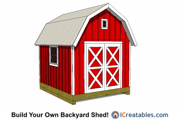 Free 10X12 Gambrel Shed Plans