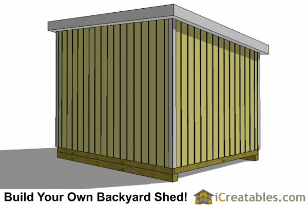 10x12 Lean To Shed Plans | icreatables.com