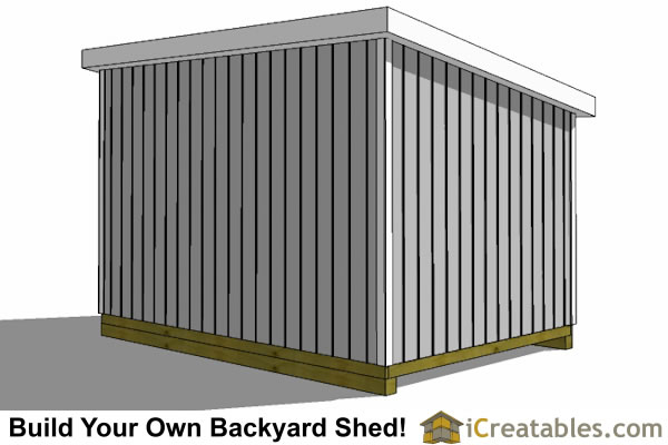 10x20 lean to shed plans icreatables.com