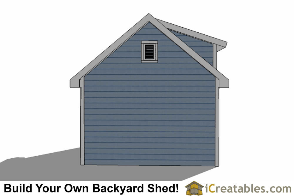 10x14 Shed Plans With Dormer iCreatables.com