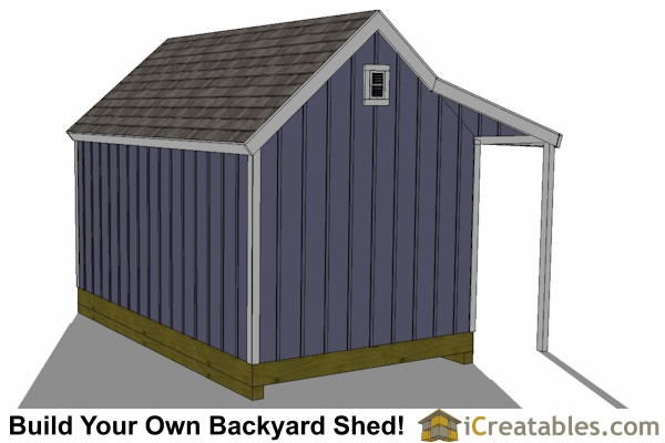 free yard shed plans : the 10 x 12 shed at the same time