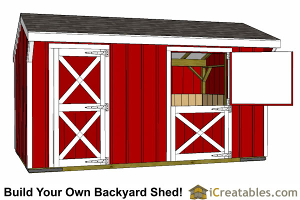 Horse Stall Barn Plans