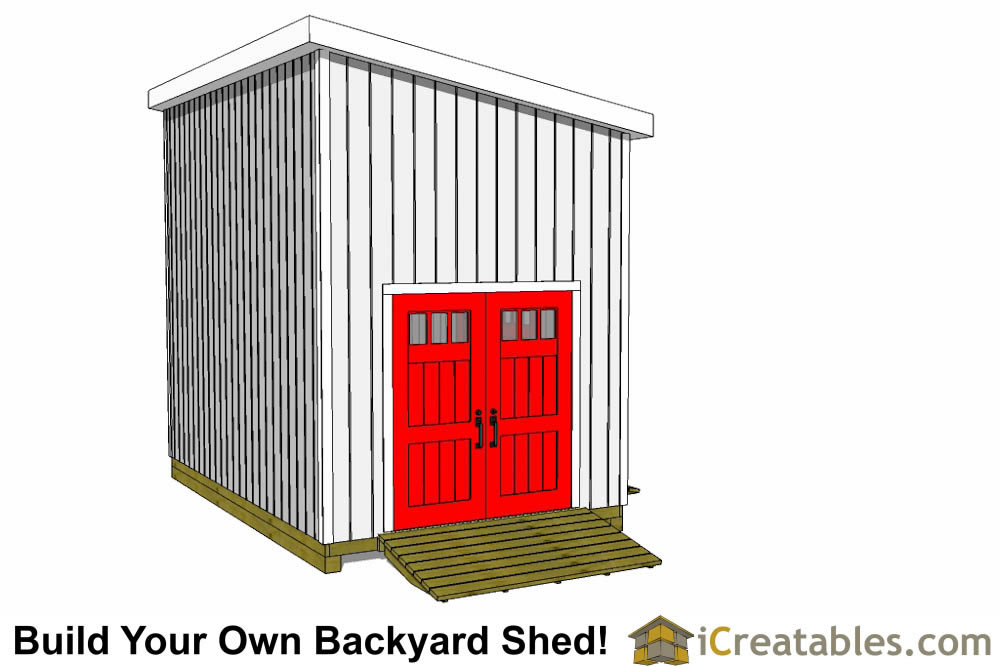 10x16 Lean To Shed Plans With Loft