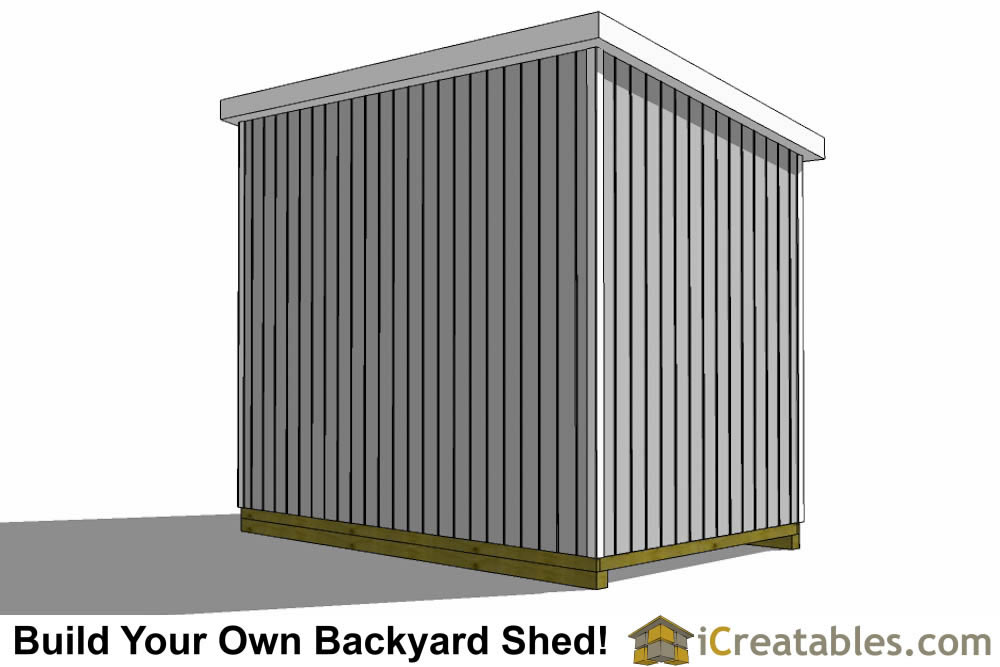 10x16 Lean To Shed Plans With Loft