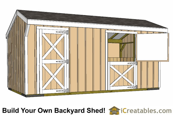 Small Horse Barn Plans