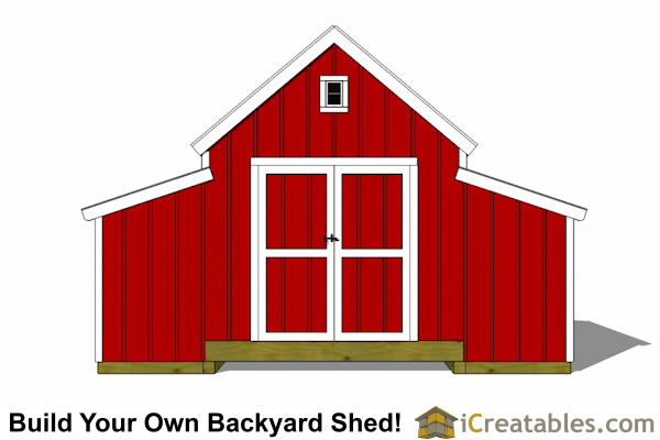 10X12 Barn Shed Plans