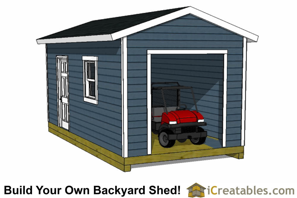 Garage Shed Plans - Buy DIY Detached Garage Designs Today