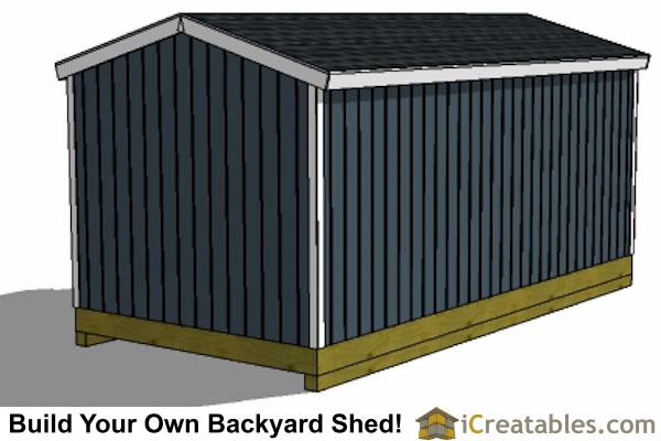 10x20 Gable Shed Plans Icreatables SHEDS