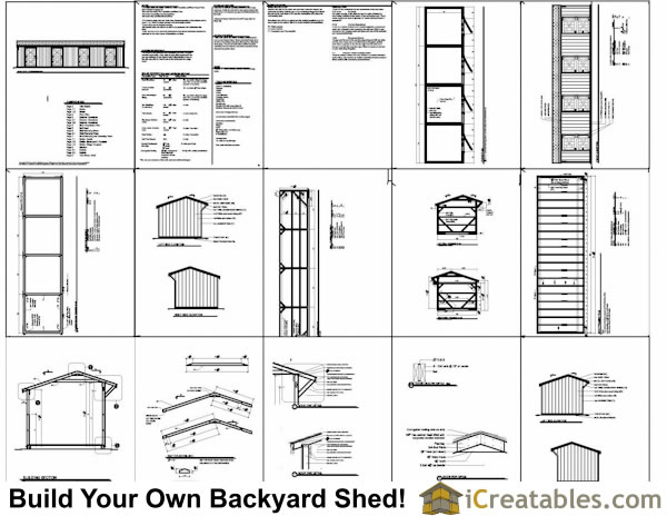 4 Stall Horse Barn Plans