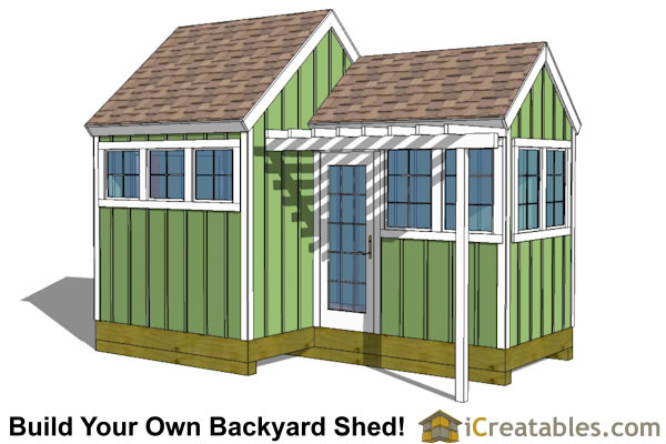 building plans for a 10 x 8 6 x8 garden shed