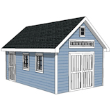 12x16 Shed Plans - Professional Shed Designs - Easy Instructions