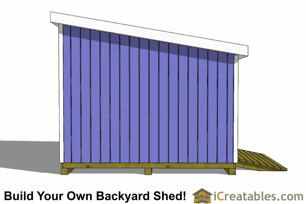 12x10 lean to shed plans icreatables.com