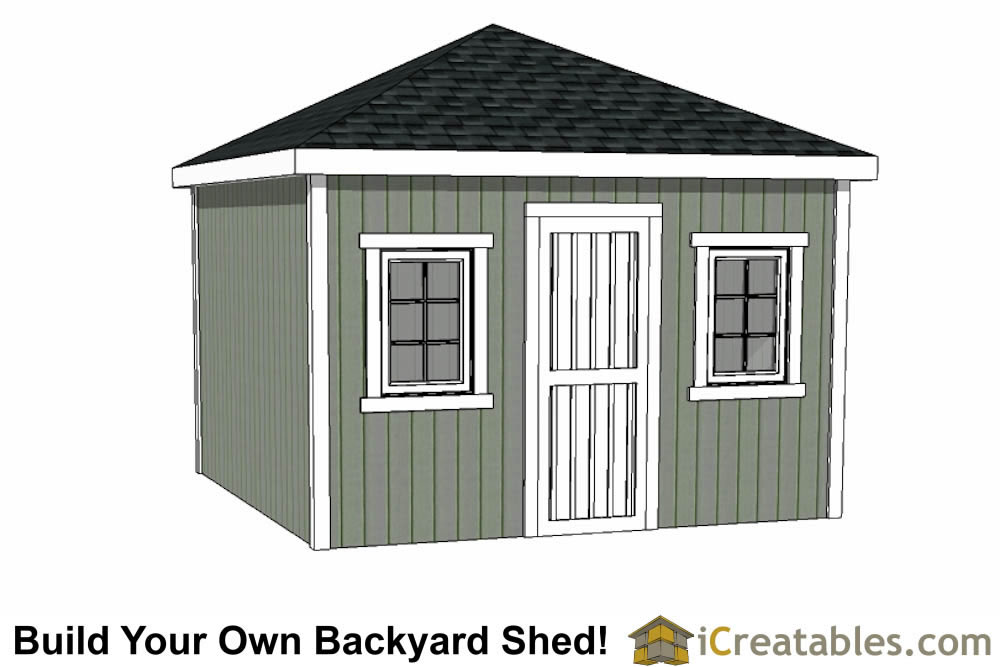 hip roof shed plans shed designs with hip roofs