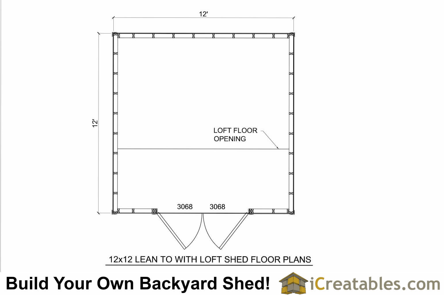 12x12 Lean To Shed Plans 12x12 Storage Shed Plans