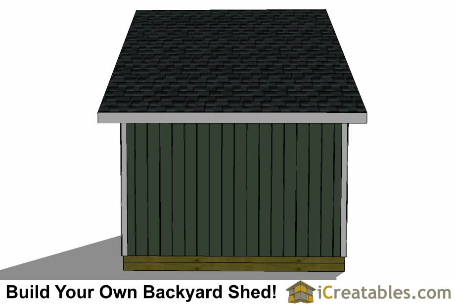 12x12 Lean To Shed Plans | 12x12 Storage Shed Plans