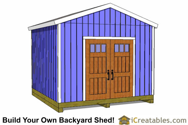 12x12 Shed Plans - Build Your Own Storage, Lean To, or ...