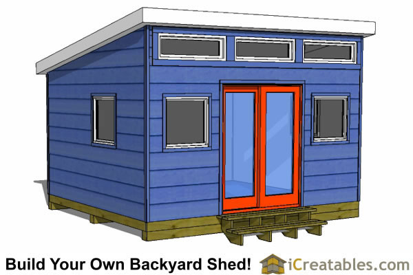 Bobbs: Modern studio shed plans