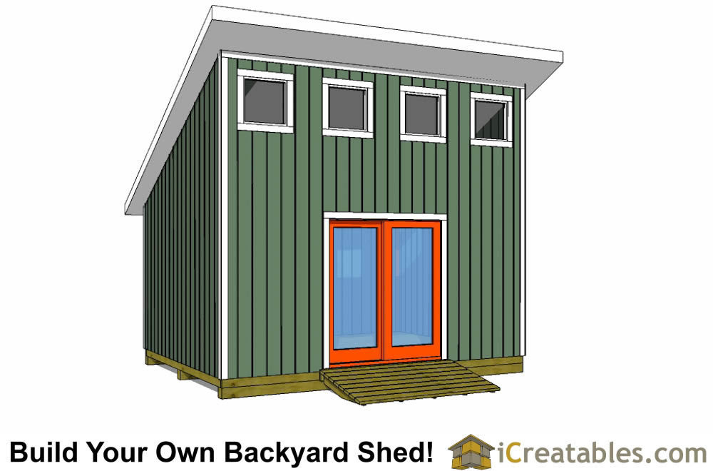 Shed Plans With A Loft - Loft Shed Plans