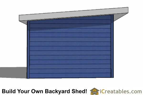 12x16 Modern Shed Plans Build Your Backyard Office Space!