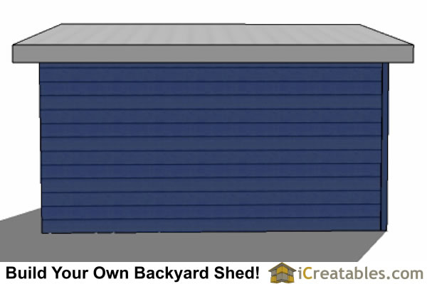 12x16 Modern Shed Plans Build Your Backyard Office Space!
