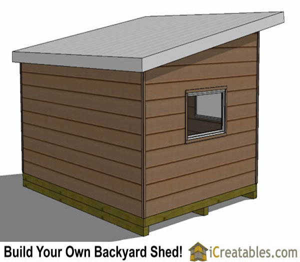 12x16 studio shed plans side door