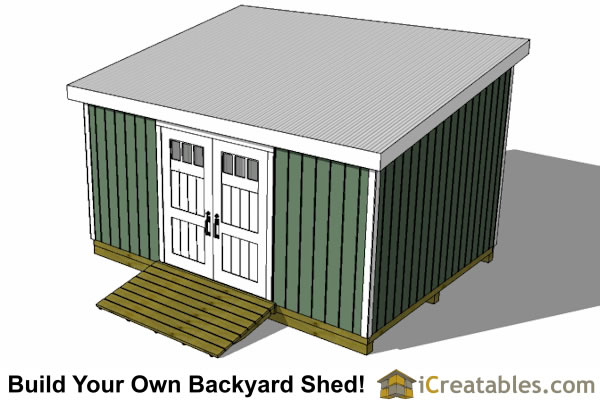 12x16 Lean To Shed Plans | 12x16 Storage Shed Plans