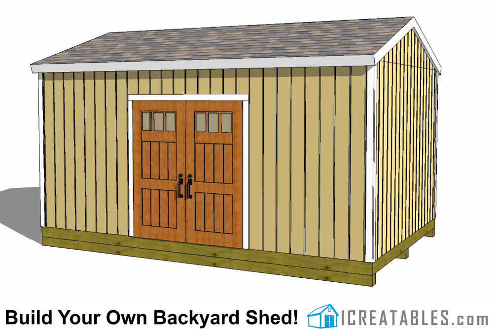 12x18 shed with dormer