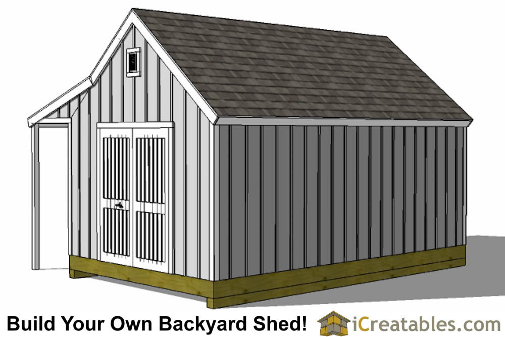 12x12 cape cod shed with porch plans icreatables