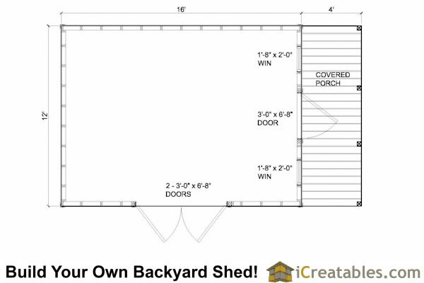 12x20 shed with porch icreatables