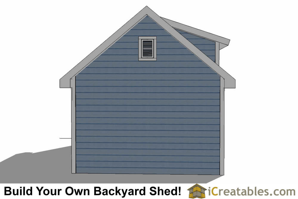 12x20 shed plans with dormer icreatables.com