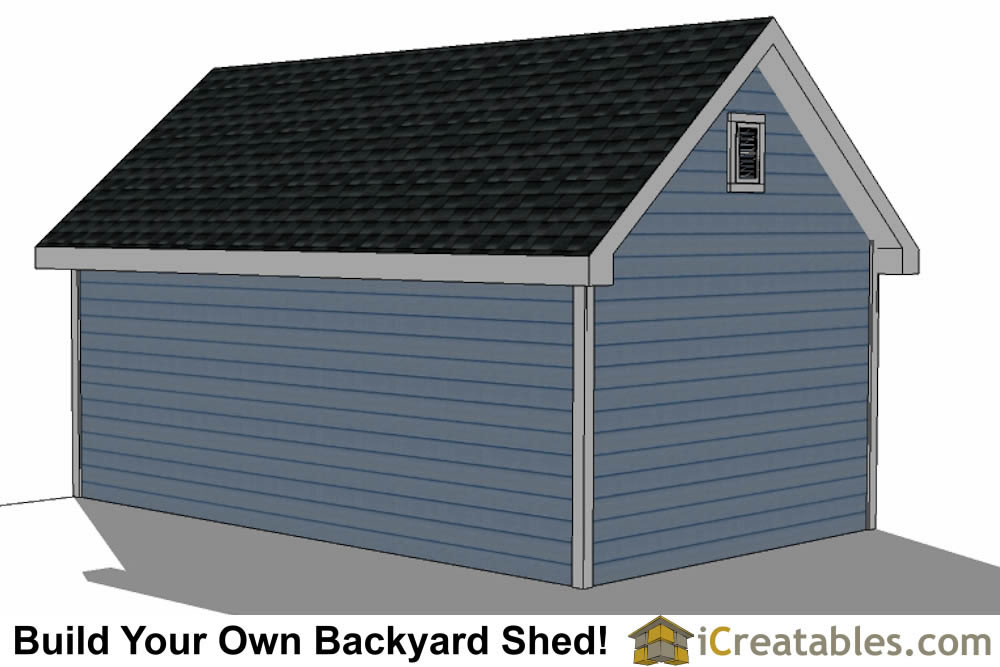 12x20 Shed Plans With Dormer iCreatables.com