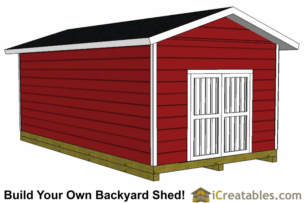 12x24 Shed Plans - Easy To Build Shed Plans and Designs