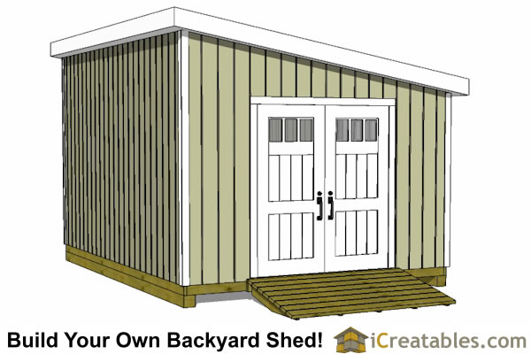 12x24 Lean To Shed Plans  Build a Large Lean To Shed