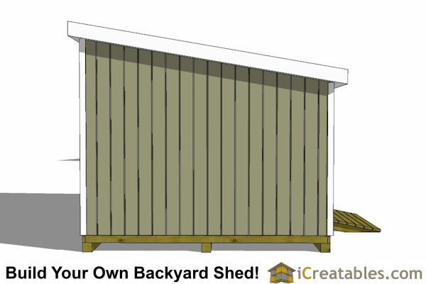 12x24 Lean To Shed Plans | Build a Large Lean To Shed